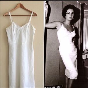 Vintage Barbizon Cream color slip dress Sz 14